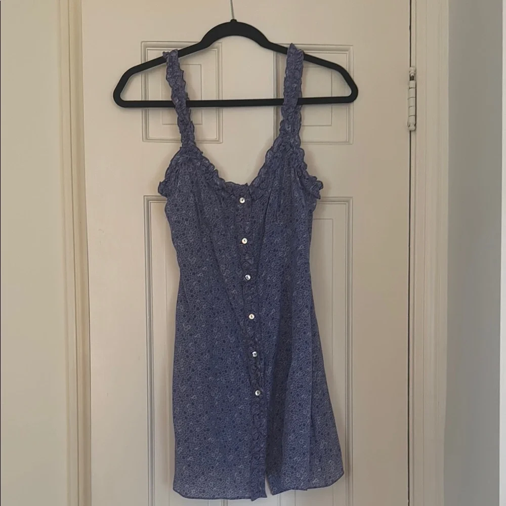 Realisation Par Lavender Floral Mini Dress - Picture 3 of 5